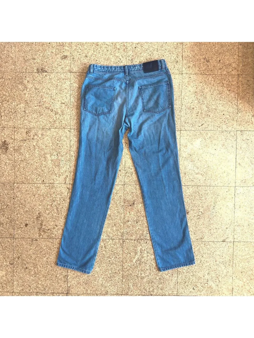 Brioni Stelvio Straight Leg Blue Jeans Men's 36x36 Italy Luxury Denim 5 Pocket